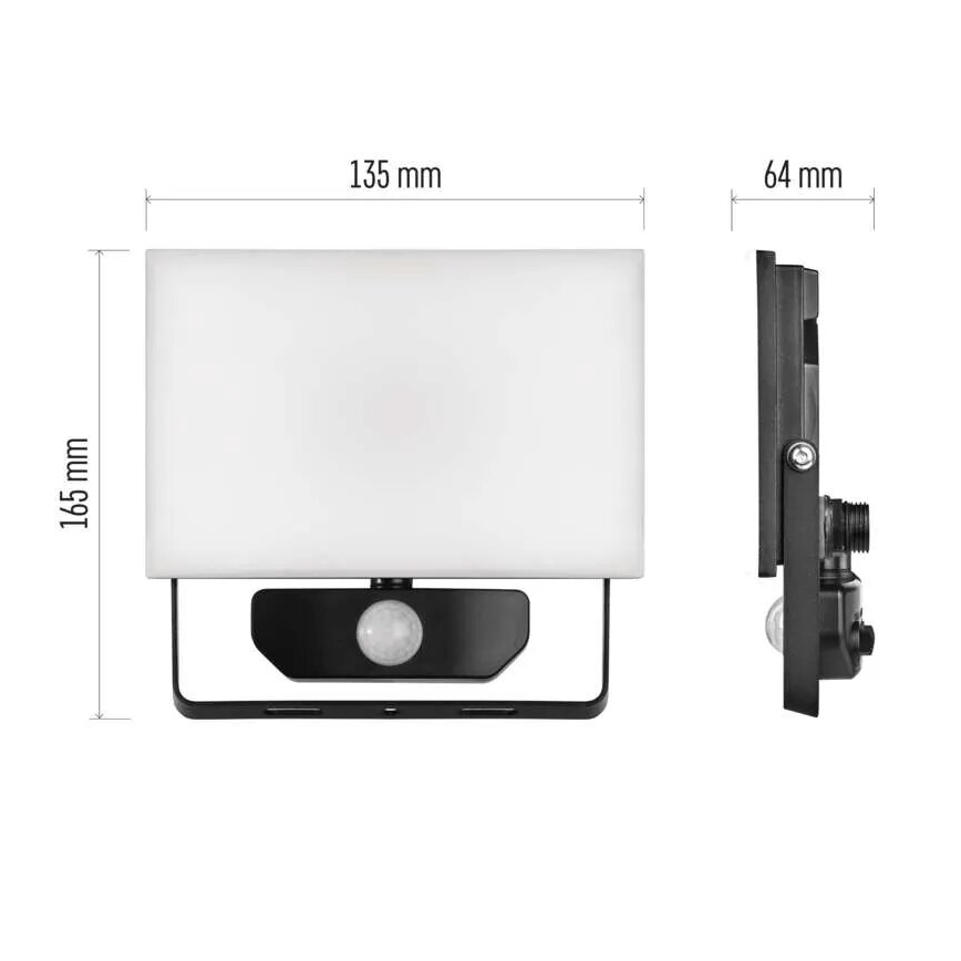 Projecteur avec détecteur TAMBO LED/20W/230V 4000K IP54