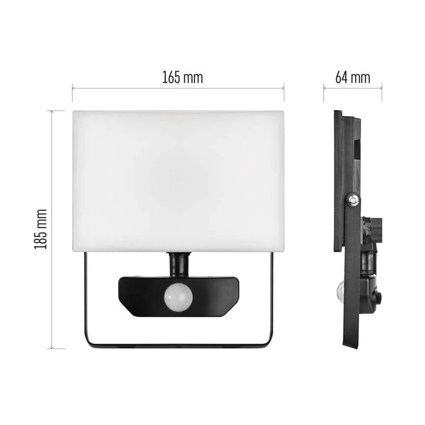 Projecteur avec détecteur TAMBO LED/30W/230V 4000K IP54