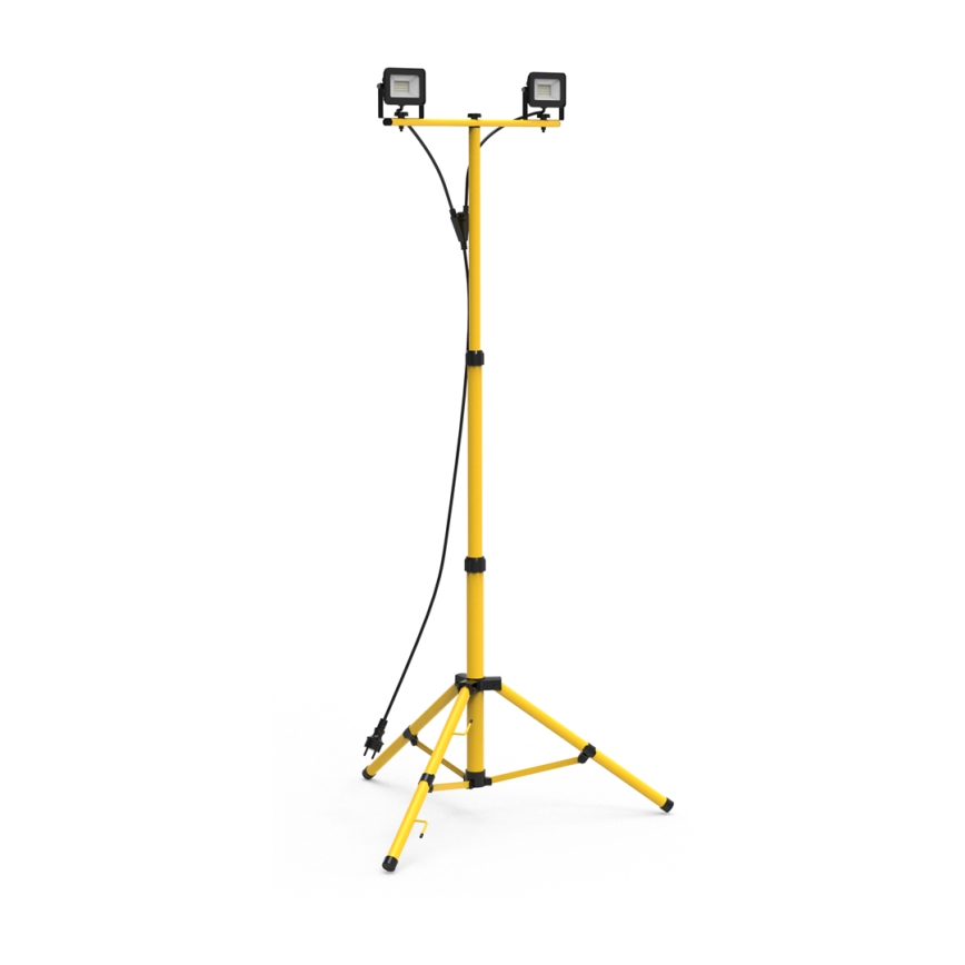 Projecteur avec support 2xLED/30W/230V 4000K IP44