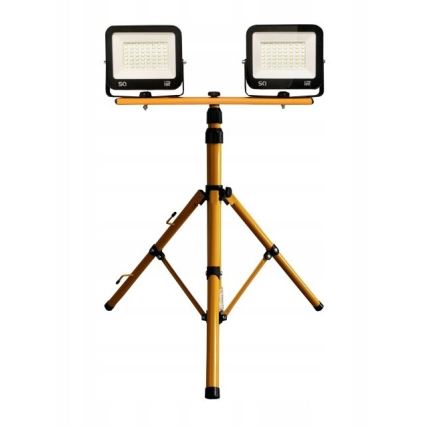 Projecteur avec support NOCTIS 2xLED/50W/230V 4000K IP65