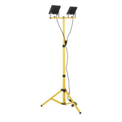 Projecteur avec support TIGRA 2xLED/50W/230V 4000K IP54 noir/jaune