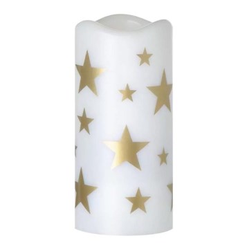 Projecteur décoratif LED/3xAAA étoiles blanc chaud