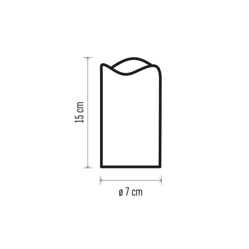 Projecteur décoratif LED/3xAAA étoiles blanc chaud