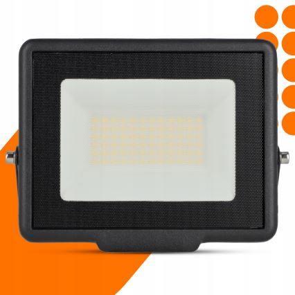 Projecteur extérieur LED/50W/230V 4500K IP65 noir