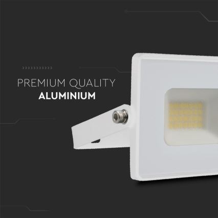 Projecteur LED/20W/230V 6500K IP65 blanc