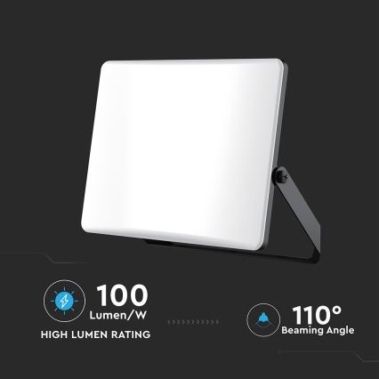 Projecteur LED/30W/230V 3000/4000/6500K IP65 noir