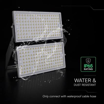 Projecteur LED/500W/230V 4000K IP65 gris