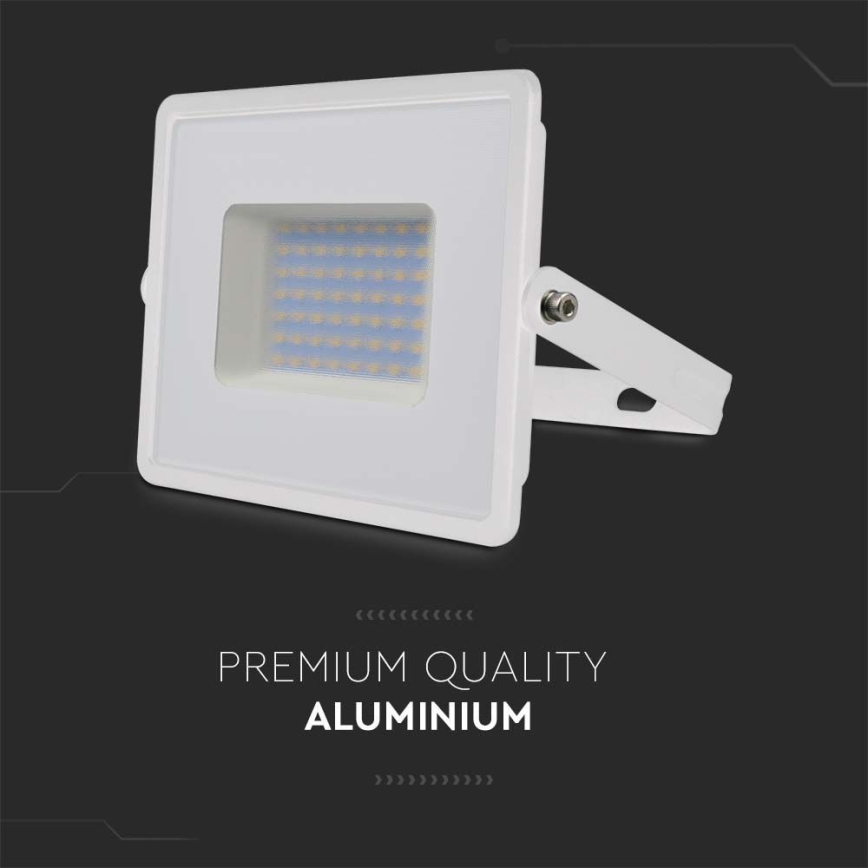 Projecteur LED/50W/230V 6500K IP65 blanc