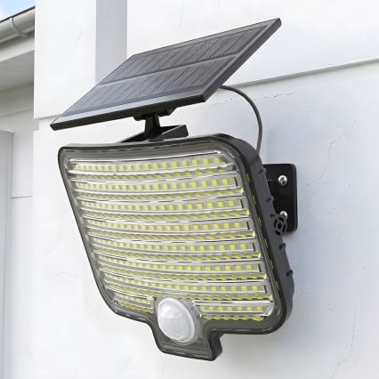 Projecteur LED avec détecteur et panneau solaire ALEX LED/5,5W/3,7V 1200 mAh IP44