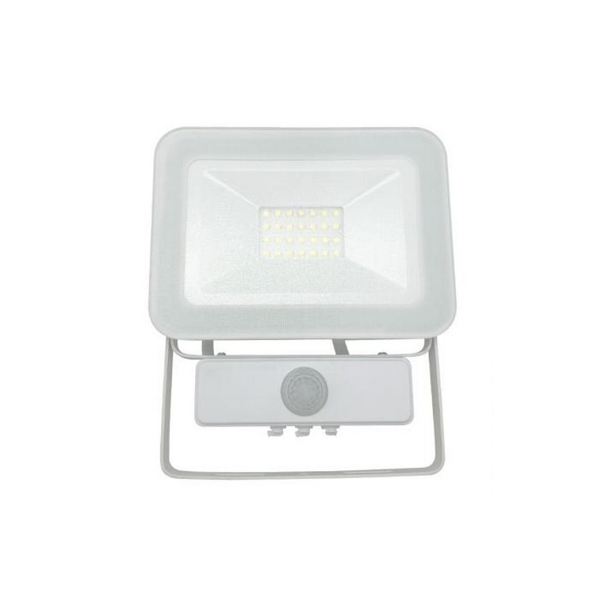 Projecteur LED avec détecteur LED/20W/265V 1800lm blanc IP65