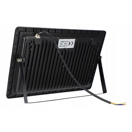 Projecteur LED d'extérieur 200 W, 230 V, 4500 K, IP65, noir