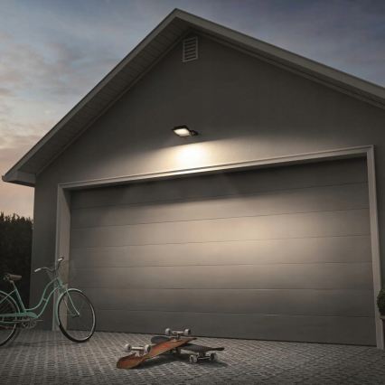 Projecteur LED d'extérieur avec détecteur de mouvement, 50 W, 230 V, 4500 K, IP65, noir