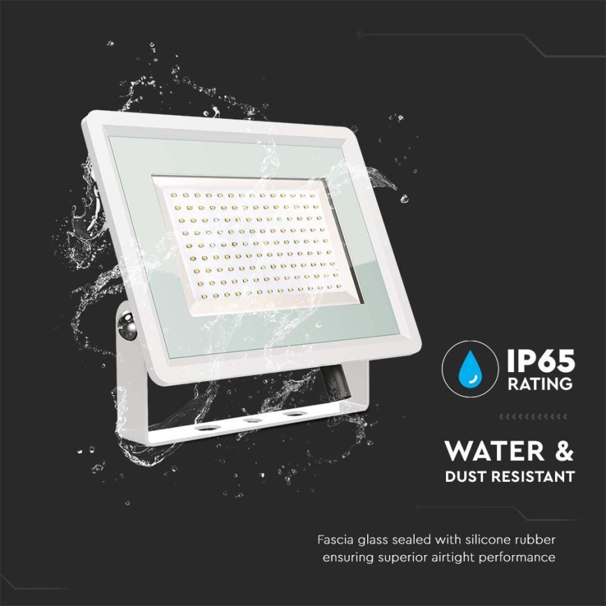 Projecteur LED d'extérieur LED/200W/230V 4000K IP65 blanc