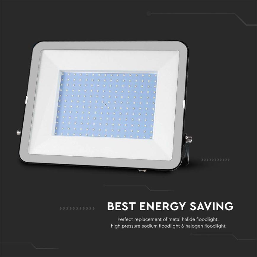 Projecteur LED d'extérieur SAMSUNG CHIP LED/200W/230V 4000K IP65 noir