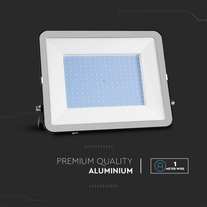 Projecteur LED d'extérieur SAMSUNG CHIP LED/200W/230V 4000K IP65 noir