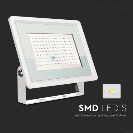 Projecteur LED d'extérieur LED/200W/230V 6500K IP65 blanc