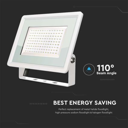 Projecteur LED d'extérieur LED/200W/230V 6500K IP65 blanc