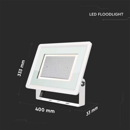 Projecteur LED d'extérieur LED/200W/230V 6500K IP65 blanc