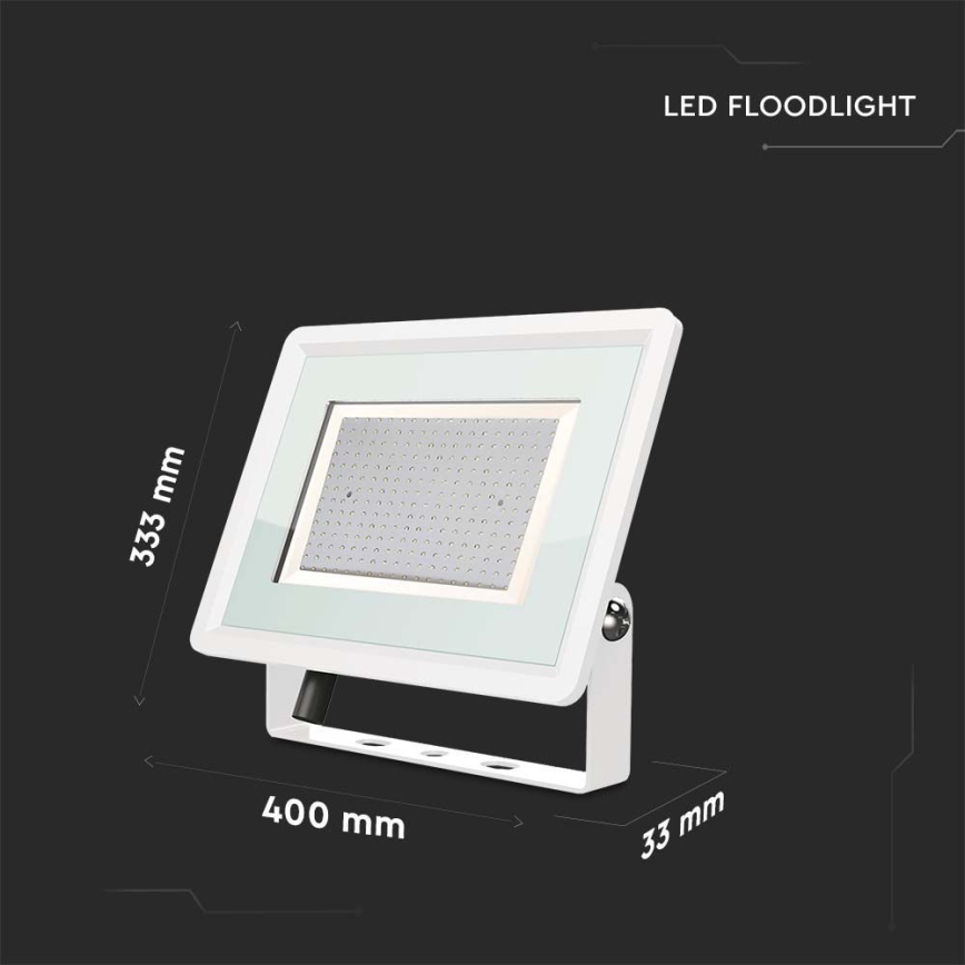 Projecteur LED d'extérieur LED/200W/230V 6500K IP65 blanc