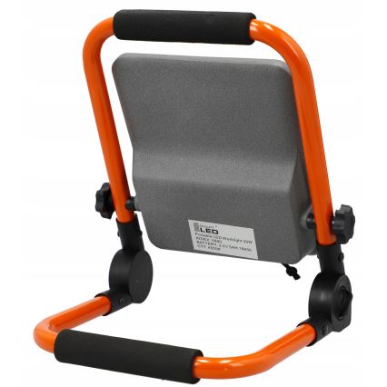 Projecteur LED rechargeable avec trépied LED/30W/3,2V 4500K 5000 mAh IP65 orange