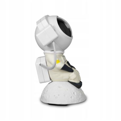 Projecteur LED RGB 3 en 1, 5W/5V, 3000/4000/6000K, au design astronaute + télécommande