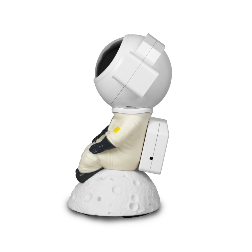 Projecteur LED RGB 3 en 1, 5W/5V, 3000/4000/6000K, au design astronaute + télécommande