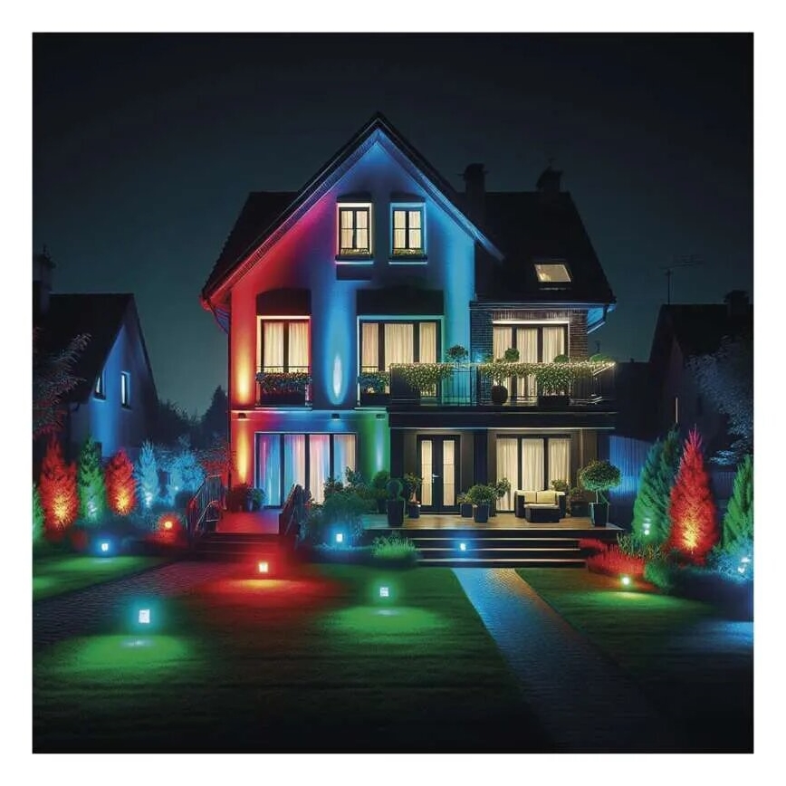 Projecteur RGB+CCT à intensité variable GoSmart LED/50W/230V 3000-6500K IP65 Wi-Fi Tuya