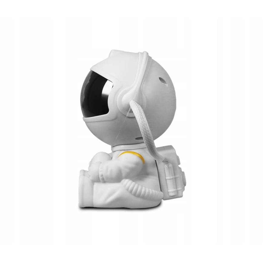 Projecteur LED RGB LED/5W/5V en forme d'astronaute + télécommande