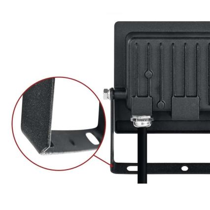 Projecteur LED TAMBO EVO 20W/230V 4000K IP65, noir
