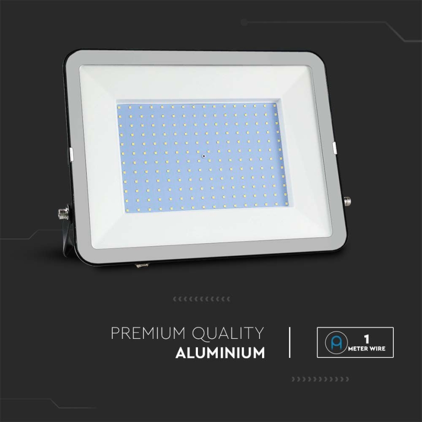 Projecteur SAMSUNG CHIP LED/300W/230V 6500K IP65 noir