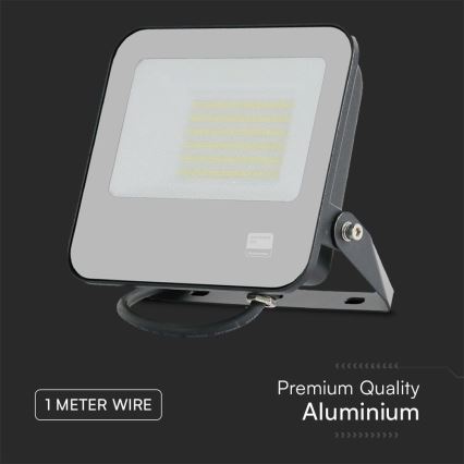 Projecteur SAMSUNG CHIP LED/50W/230V 4000K IP65 noir