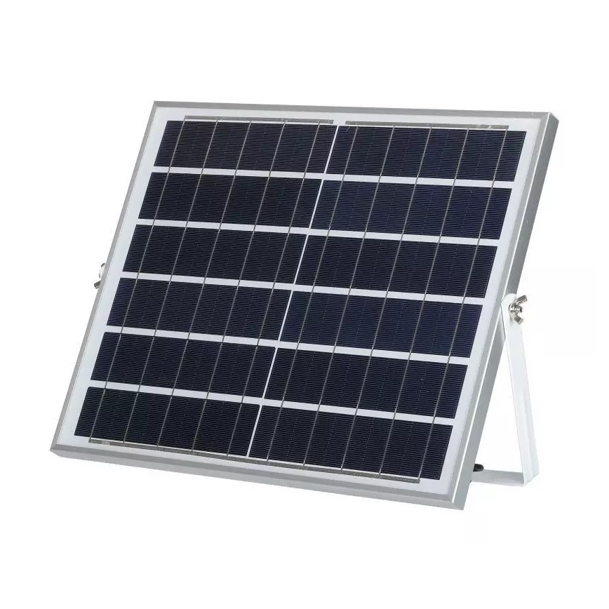 Projecteur solaire à intensité variable LED/16W/3,2V 4000K IP65 + télécommande
