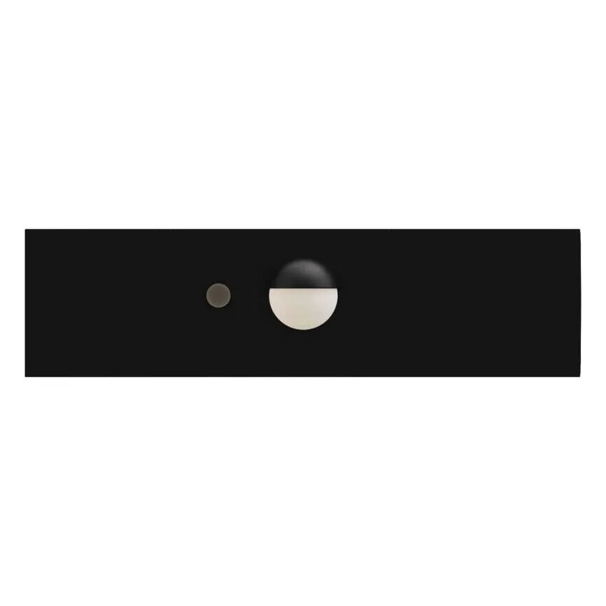 Projecteur solaire avec détecteur de mouvement LED/3,7V 1200mAh 4000K IP65 noir