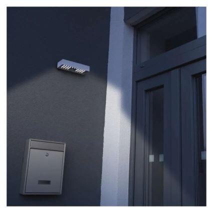 Projecteur solaire avec détecteur de mouvement LED/3,7V 3000mAh 4000K IP65 blanc