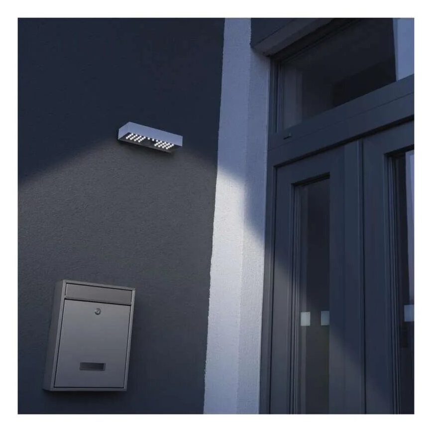 Projecteur solaire avec détecteur de mouvement LED/3,7V 3000mAh 4000K IP65 blanc
