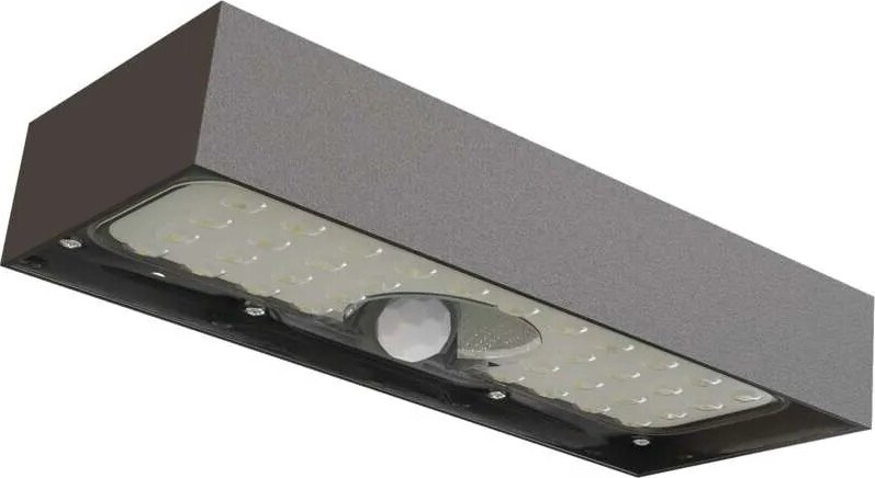 Projecteur solaire avec détecteur de mouvement LED/3,7V 3000mAh 4000K IP65 noir