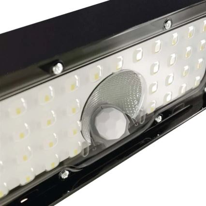 Projecteur solaire avec détecteur de mouvement LED/3,7V 3000mAh 4000K IP65 noir