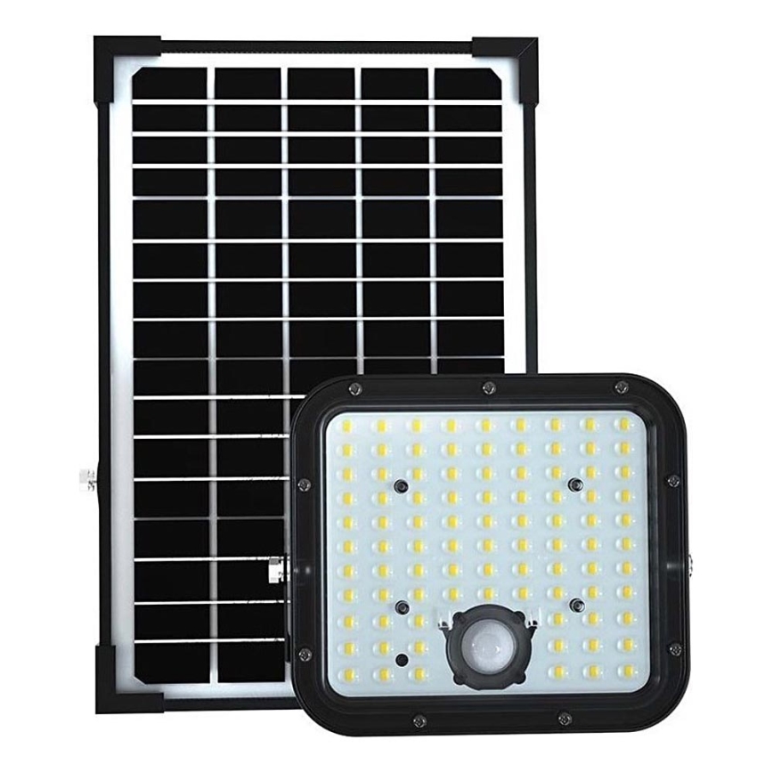 Projecteur solaire avec détecteur LED/30W/6,4V 4000K + télécommande