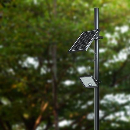 Projecteur solaire avec détecteur LED/30W/6,4V 6400K + télécommande