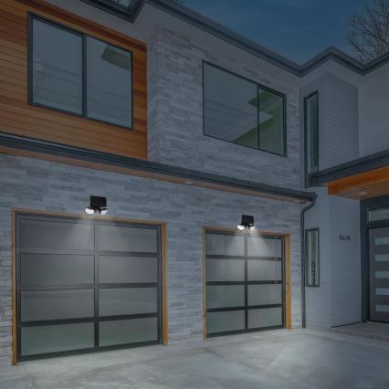 Projecteur solaire avec un détecteur 2xLED/4W/5V IP65