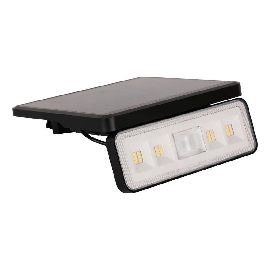 Projecteur solaire d'extérieur avec détecteur LED/8W/3,7V IP54 noir