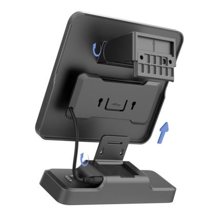Projecteur solaire d'extérieur avec détecteur LED/8W/3,7V IP54 noir