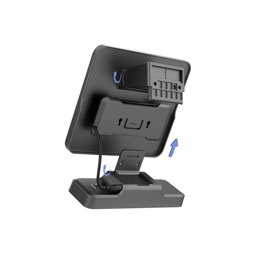 Projecteur solaire d'extérieur avec détecteur LED/8W/3,7V IP54 noir