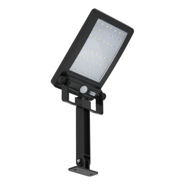 Projecteur solaire LED ADIK avec détecteur 1,2W/3,7V 1200 mAh 6500K IP44