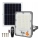 Projecteur solaire LED dimmable 50W/3,2V 5000K 6000 mAh IP65 noir + télécommande