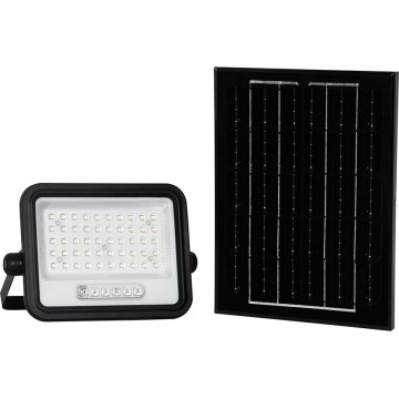 Projecteur solaire LED dimmable LED/100W/3,2V 2000-8000K IP65 5000 mAh noir + télécommande