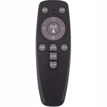 Projecteur solaire LED dimmable LED/100W/3,2V 5000K 10500 mAh IP65 noir + télécommande