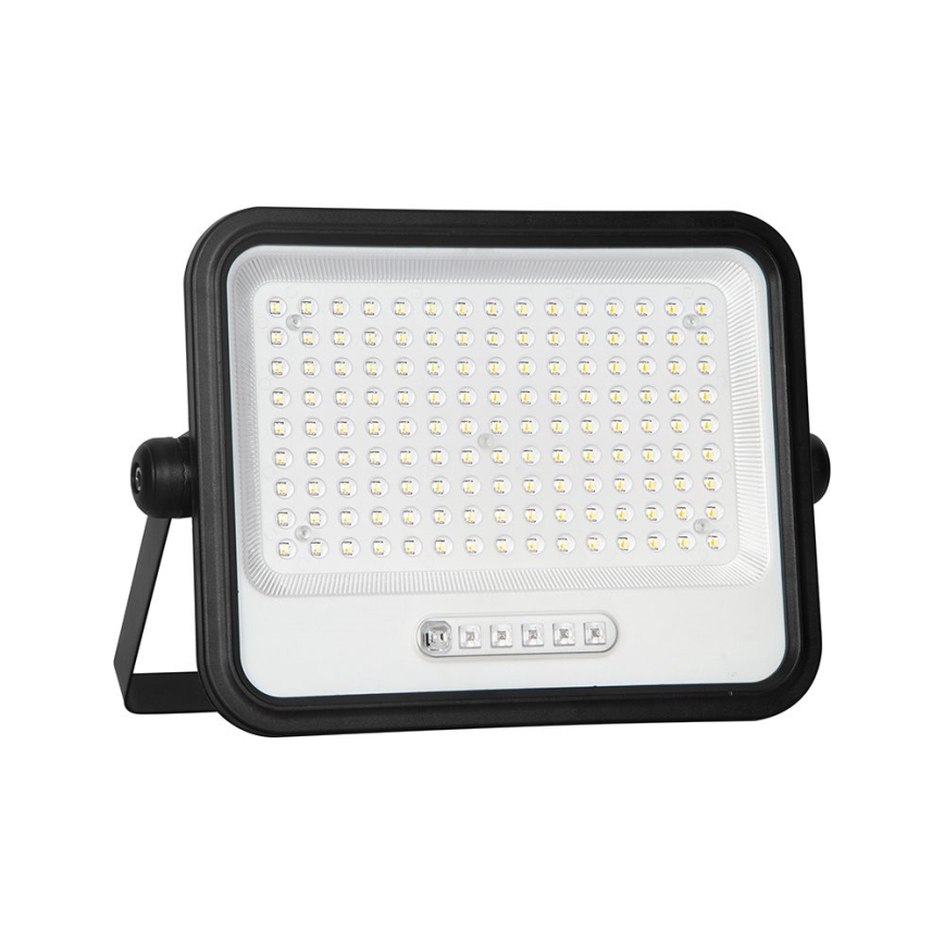 Projecteur solaire LED dimmable LED/300W/3,2V 2000-8000K IP65 15000 mAh noir + télécommande