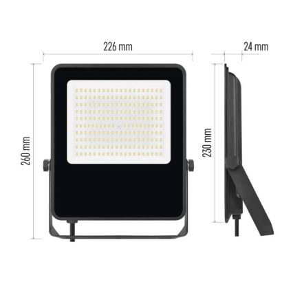 Projecteur VISIO LED/100W/230V 4000K IP65