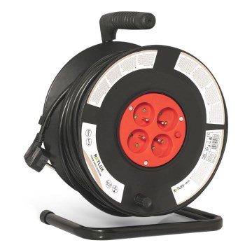 Prolunga con avvolgicavo 4Z 50m